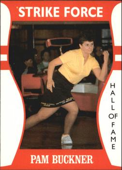 1991 Little Sun Ladies Pro Bowling Tour Strike Force #28 Pam Buckner Front